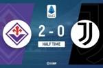 半场-尤文0-2佛罗伦萨 戈森斯破门尤文3分钟丢2球+0射正